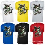 Snake and crane t-shirt for adults and children