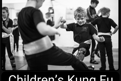 Children training in a kids' Wing Chun class at Wing Chun Halesowen