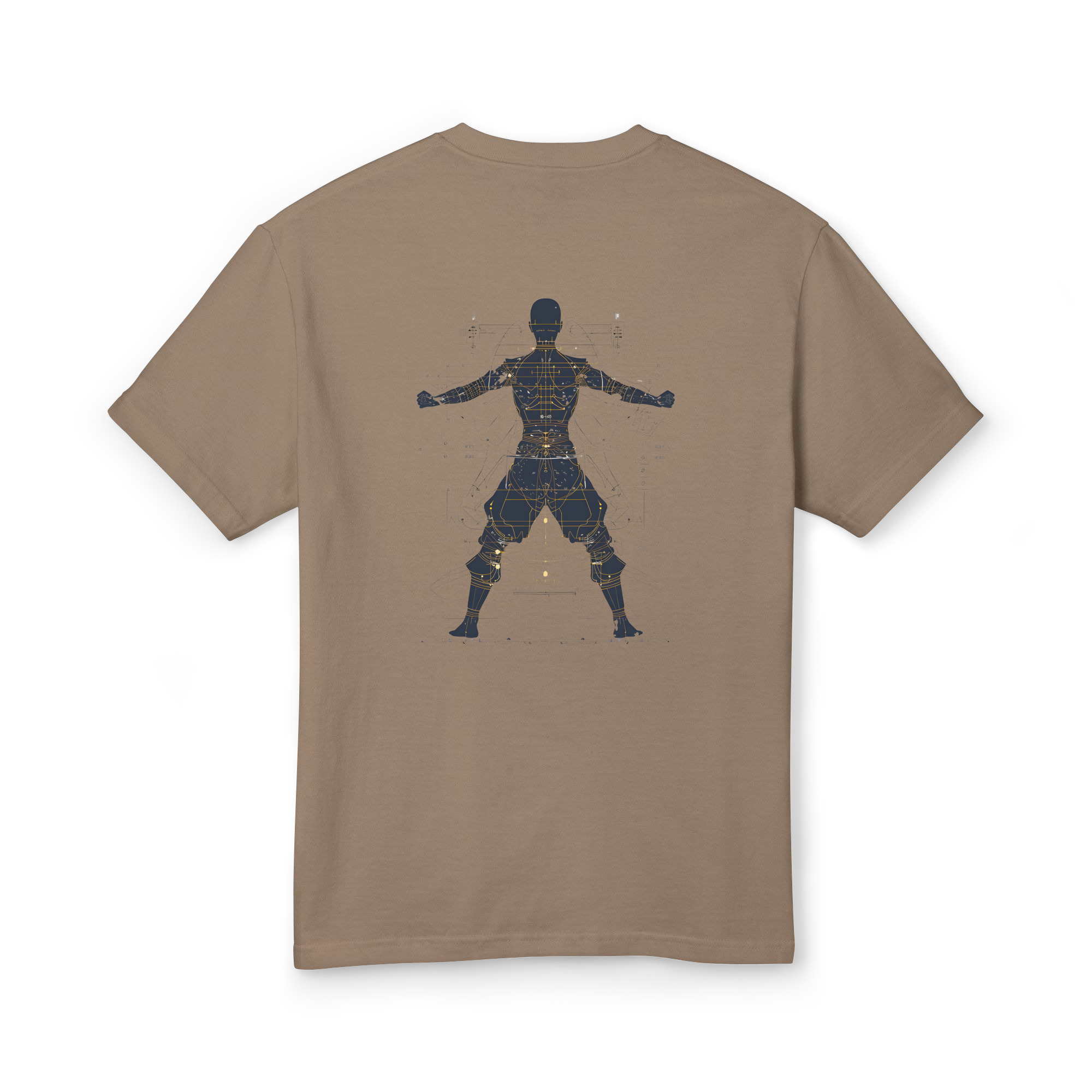 Wing Chun Biomechanical Blueprint Heavyweight Graphic Tee – Martial Arts Streetwear - Image 8