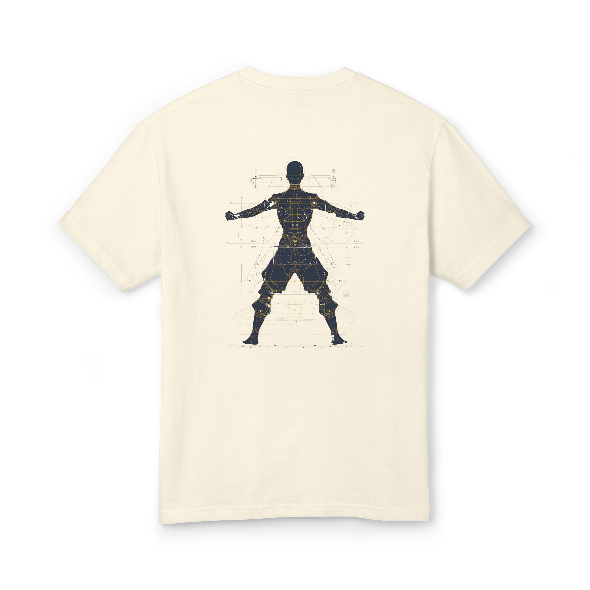 Wing Chun Biomechanical Blueprint Heavyweight Graphic Tee – Martial Arts Streetwear - Image 10