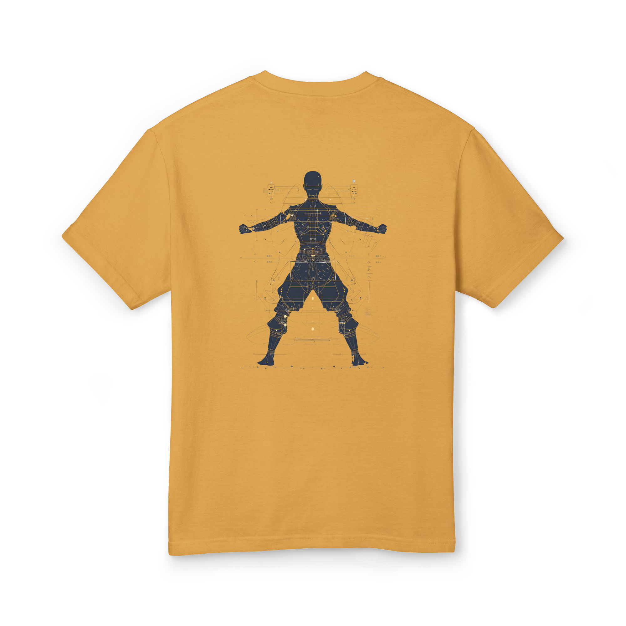 Wing Chun Biomechanical Blueprint Heavyweight Graphic Tee – Martial Arts Streetwear - Image 9