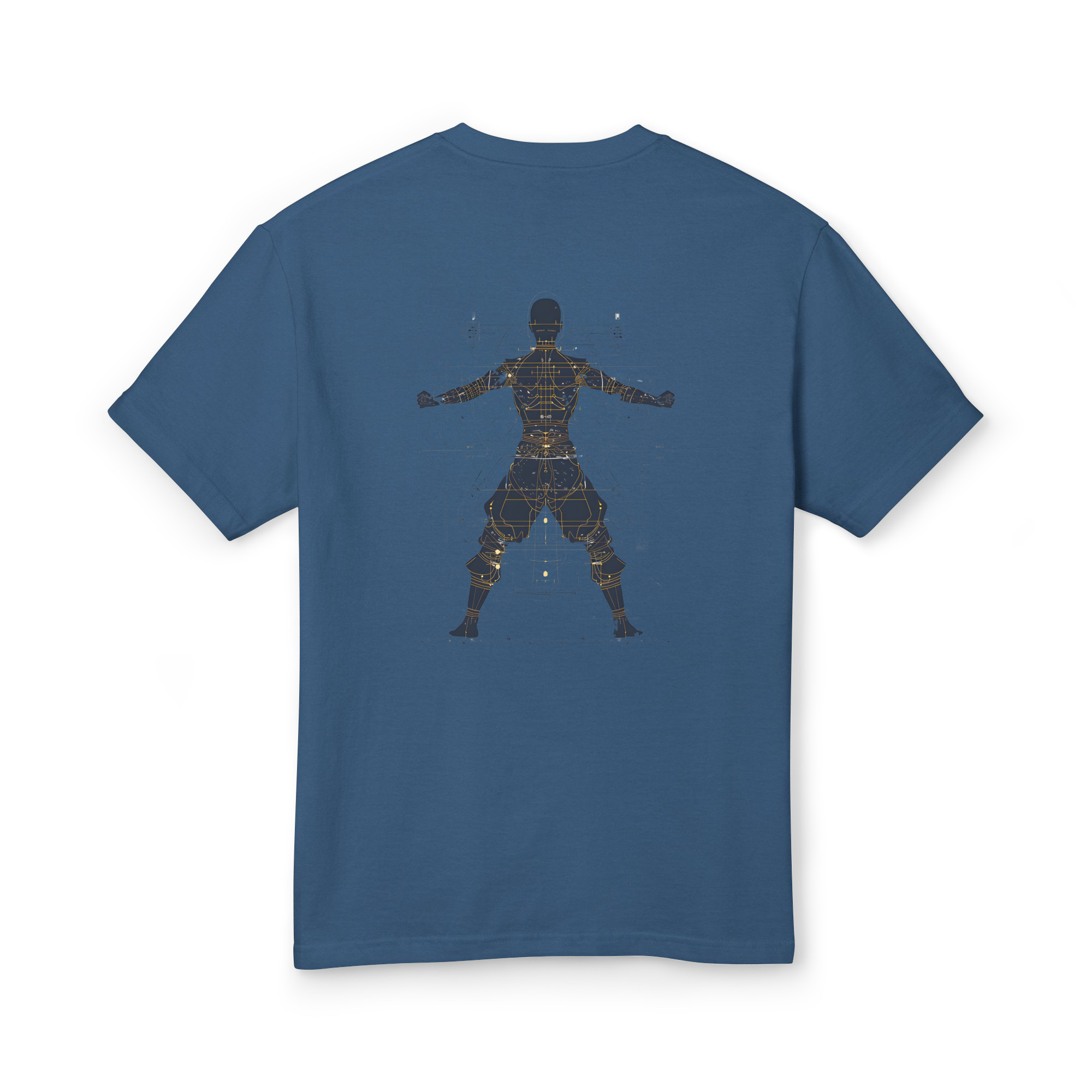 Wing Chun Biomechanical Blueprint Heavyweight Graphic Tee – Martial Arts Streetwear - Image 7