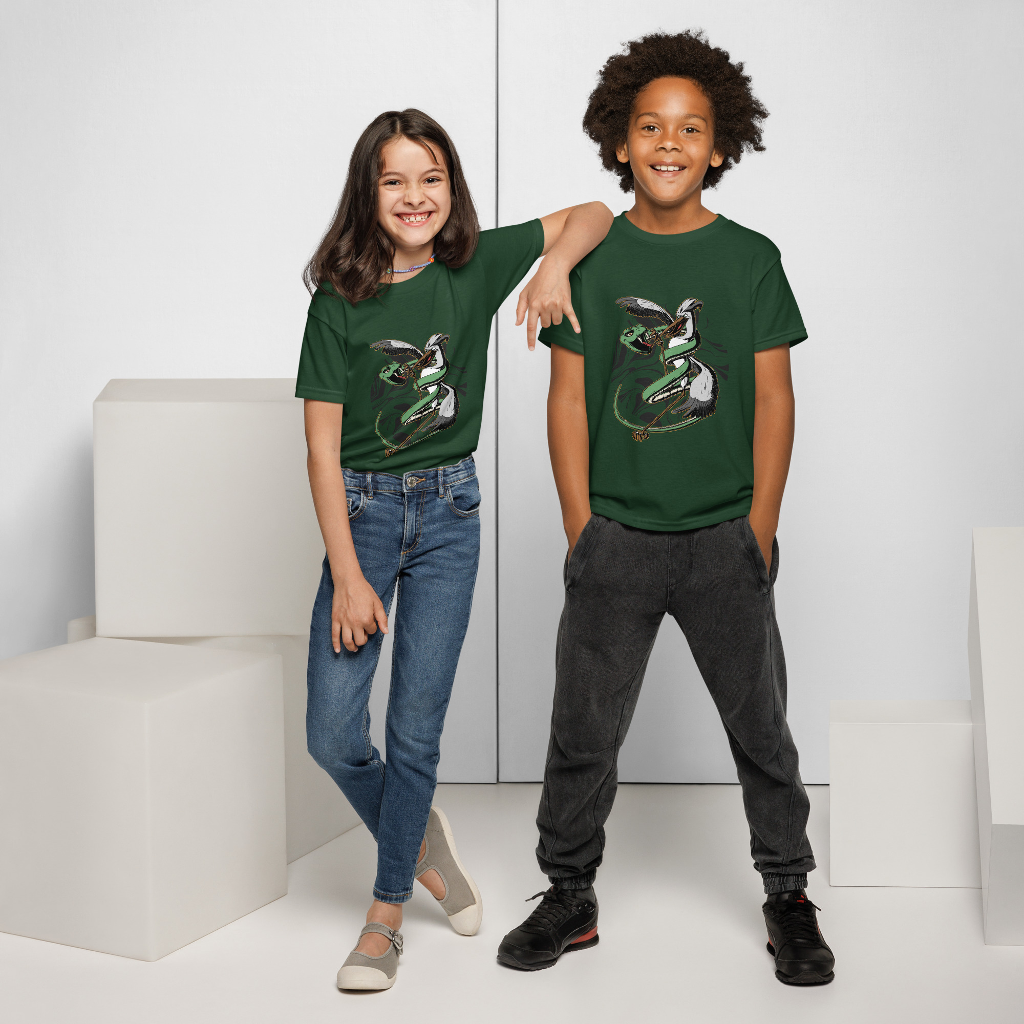 Wing Chun Halesowen Snake and Crane Tee - Image 4