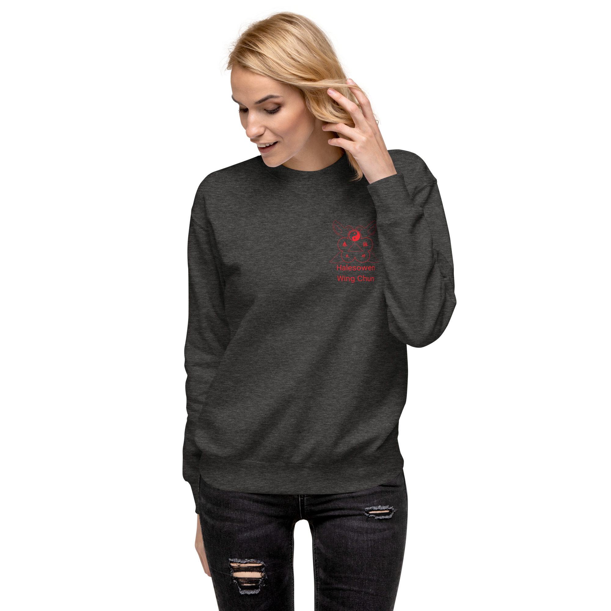 Wing Chun Halesowen Club Sweatshirt, Unisex, Black - Image 9