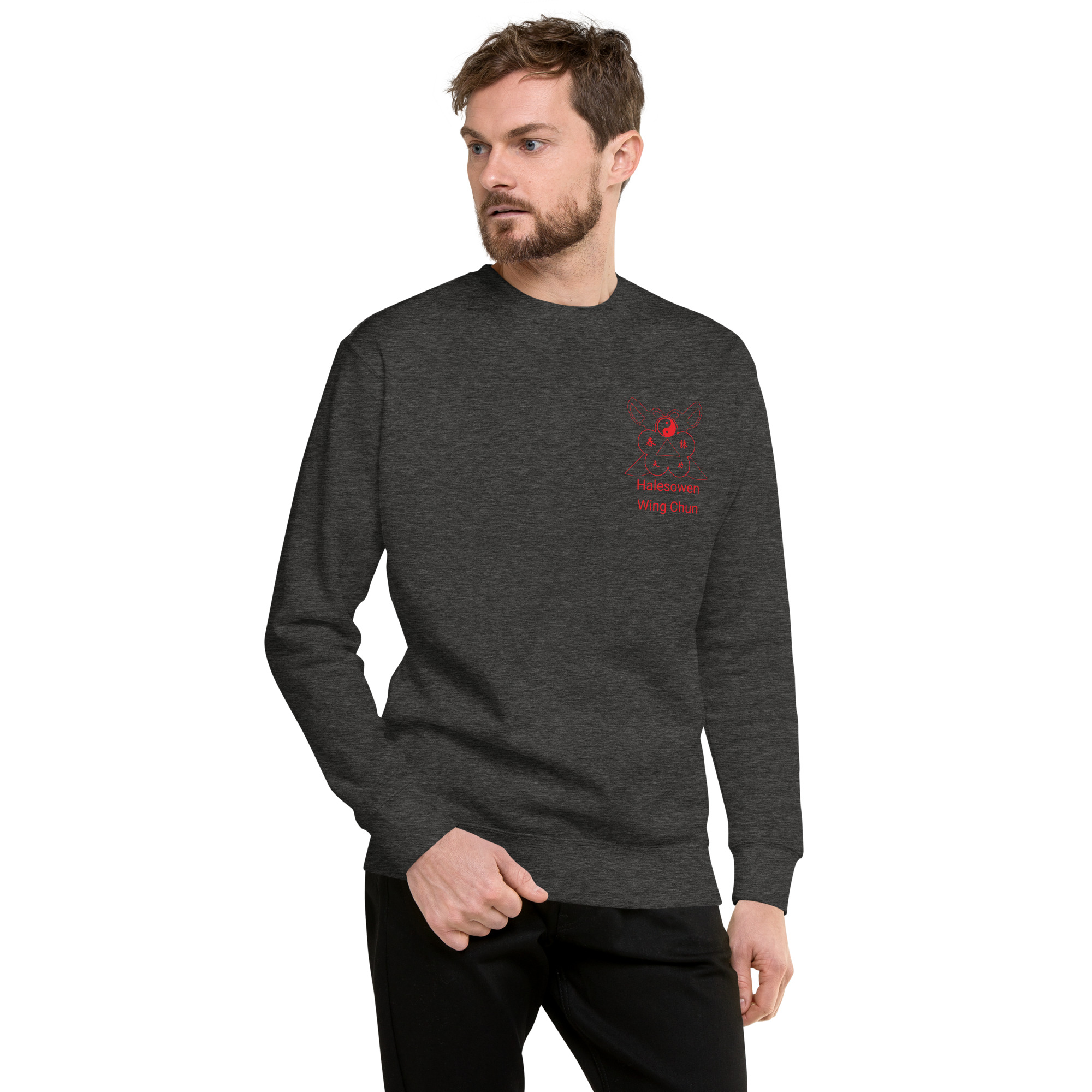 Wing Chun Halesowen Club Sweatshirt, Unisex, Black - Image 10