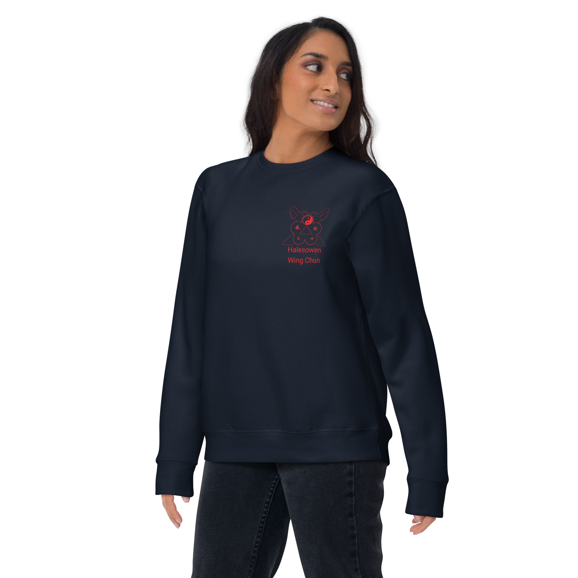 Wing Chun Halesowen Club Sweatshirt, Unisex, Black - Image 8